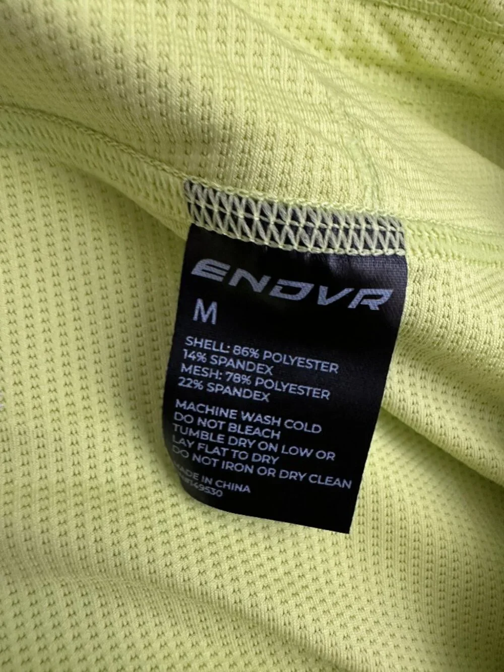 NWT Endeavor Athletic Running Brief Shorts Daquiri M Cooling Performance Workout